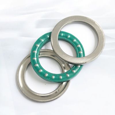 comprar Rodamientos de aceite sólido de bolas de empuje Capacidad de carga alta libre de mantenimiento para tamaños estándar y personalizados online manufacture
