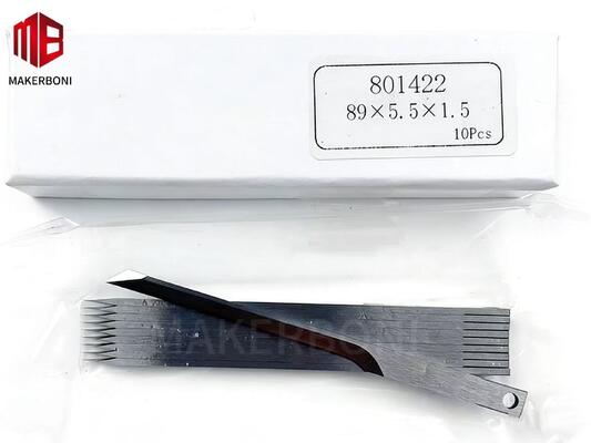 comprar 801422 Cuchilla de Acero de Tungsteno de 89x5.5x1.5mm Paquete de 10 para Cortadoras Lectra | Cuchillas de Precisión para Cuero y Compuestos online manufacture