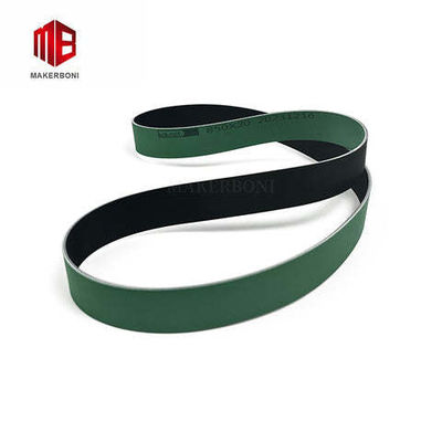 117918 Cinturón de tiempo de cuero liso verde 20 X 935 mm Adecuado para Lectra VT5000