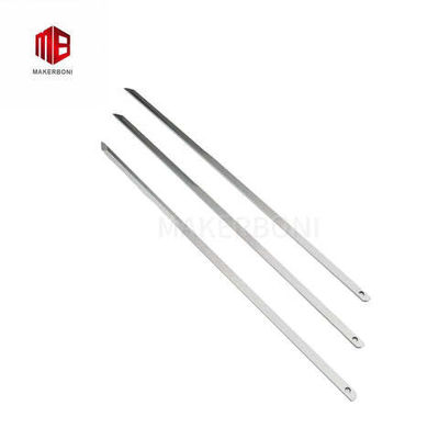 801439 IX6 Cuchilla de corte doble agujero 310x7.0x2.0mm para la industria de la ropa interior agujero único