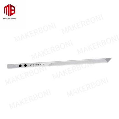 KF1130A Cuchilla para Yin 196 X 8 X 3 mm Para máquinas cortadoras Partes de máquinas textiles para coser