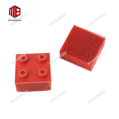 Bloques de brochas de nylon para máquinas cortadoras Vector Vt5000 Vt7000 130297 702583 Rojo