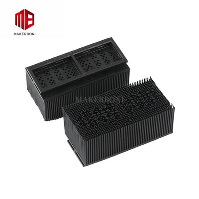 NEGRO 100*50*42 mm de altura y normal de nylon, ladrillos de broche, piezas de máquinas de corte para cortadores automáticos YIN