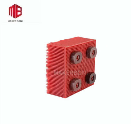 130297 702583 Ladrillos de cerdas de nailon rojo para máquina cortadora Vector Vt7000