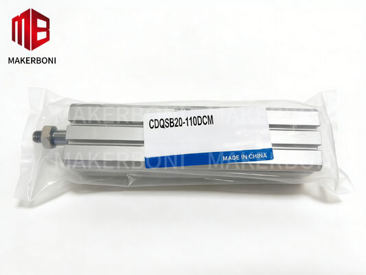 CQS Compact Cylinder with 110mm Stroke Double-Acting Magnetic Piston for Yin Auto Cutter Machine